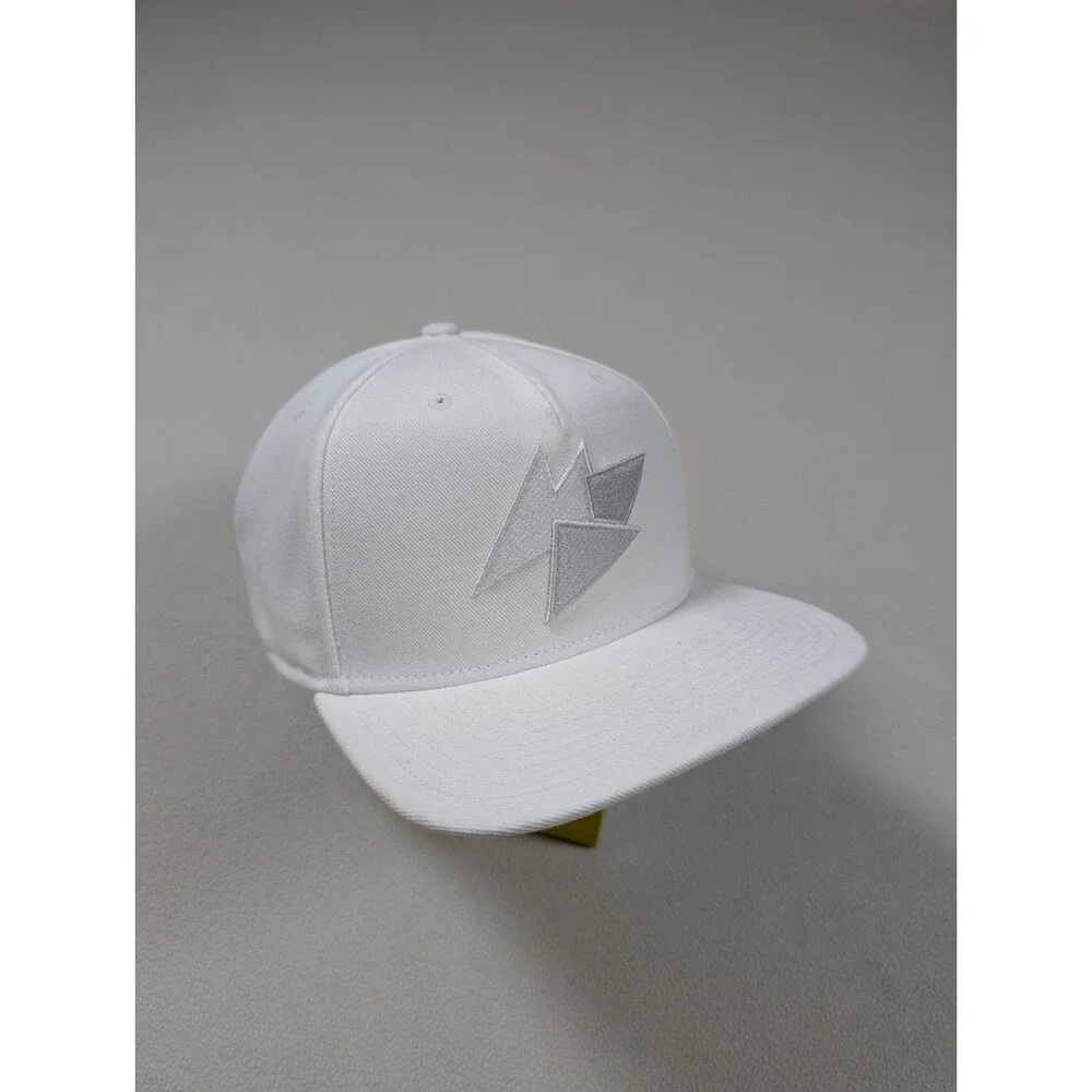 Nike Air Jordan Hat Snapback Retro 7 Pantone White Triangle Logo Abstract MVP